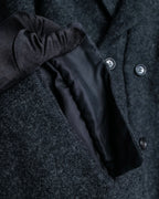 "COMME des GARCONS HOMME PLUS" Structured cut double-breasted tailored jacket
