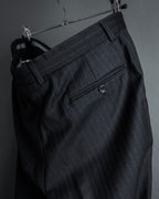 "ARMANI COLLEZIONI" Deep charcoal pinstripe set up