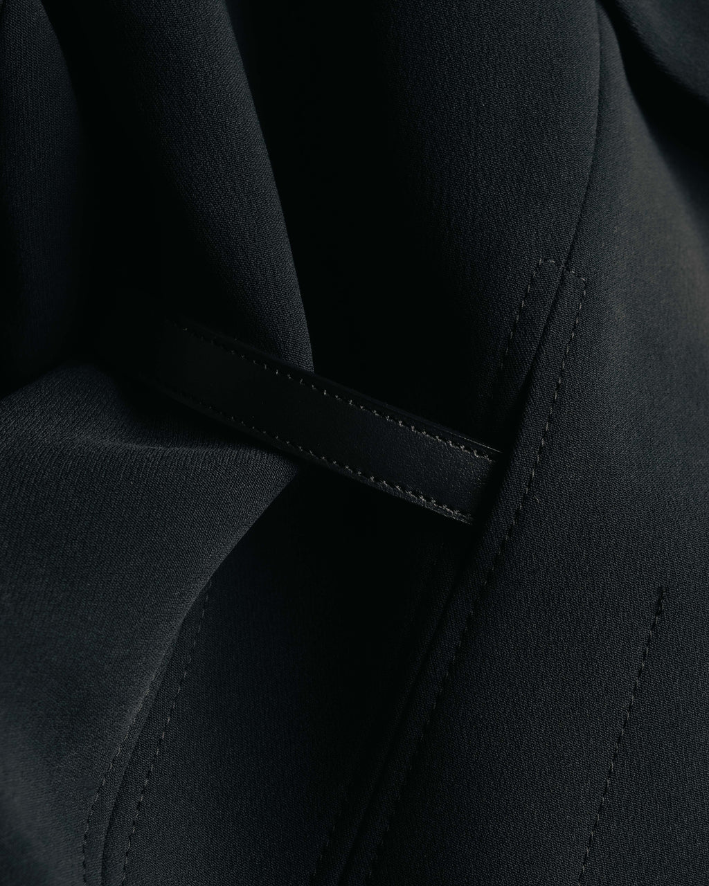 -SPECIAL- “HARUNOBU MURATA” 2024 SS Sculptural belted dress coat