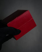 “Baccarat” 00’s Médicis crystal cabochon vermeil ring