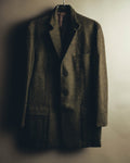 "BURBERRY LONDON" 00's-10's Classic wool tweed coat