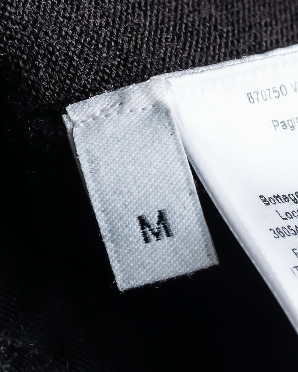 "BOTTEGA VENETA" High quality wool charcoal brown knit