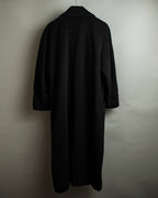 "Chloe" Peak lapel classically tailored chester coat