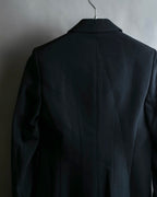 "PRADA" Waist shaped zipper jacket