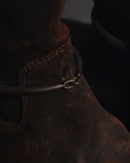 "GUCCI" 00’s equestrian harness long boots