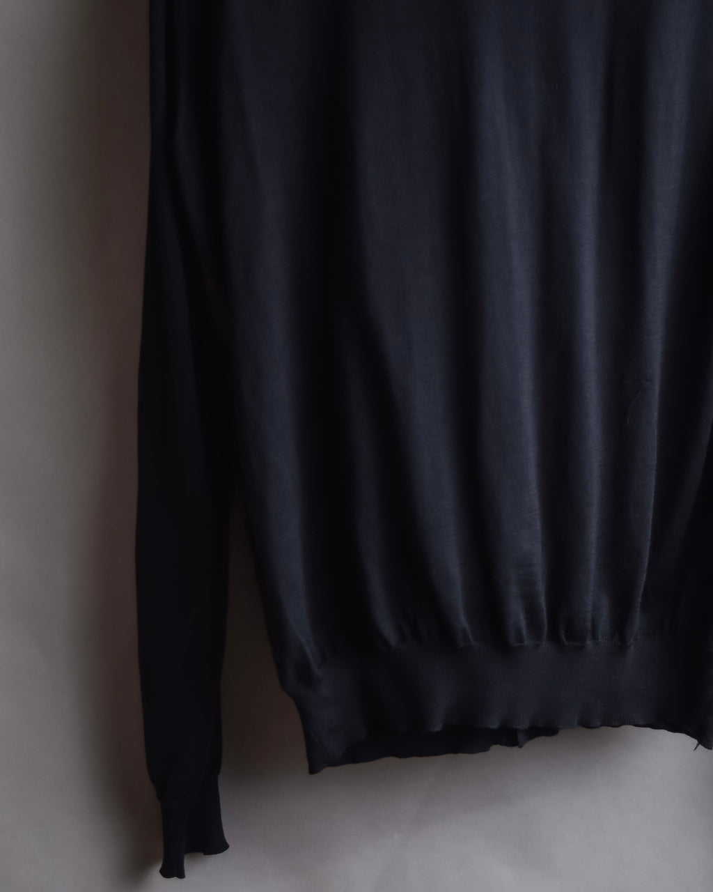 "JIL SANDER" Glitter jacquard V-neck cardigan