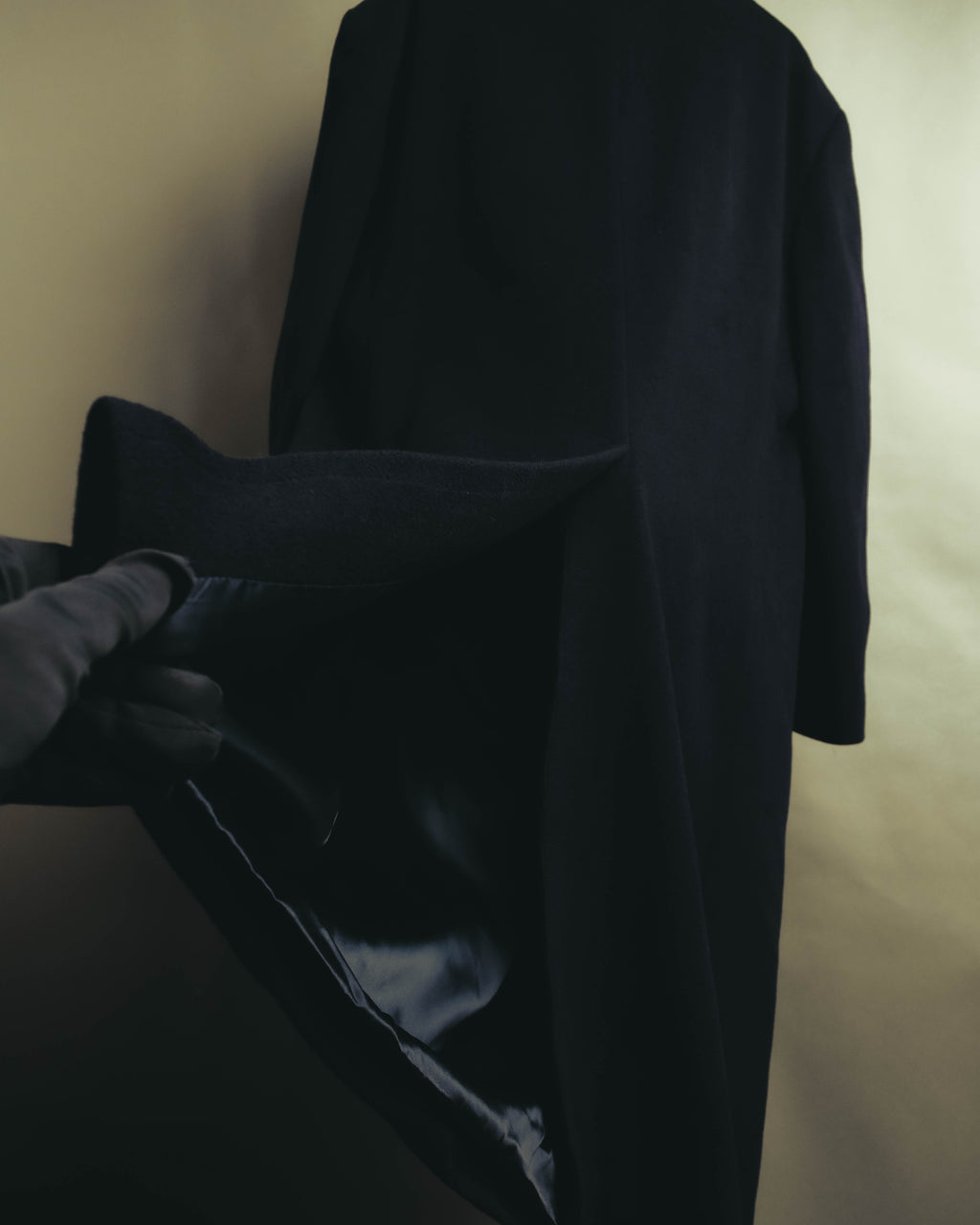 “Burberrys” 80’s-90’s Oversized double-breasted cashmere chester coat
