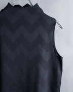 "PLEATS PLEASE ISSEY MIYAKE" 

Meander sleeveless tops