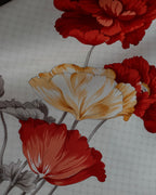 "Christian Dior" Various floral silk scarf