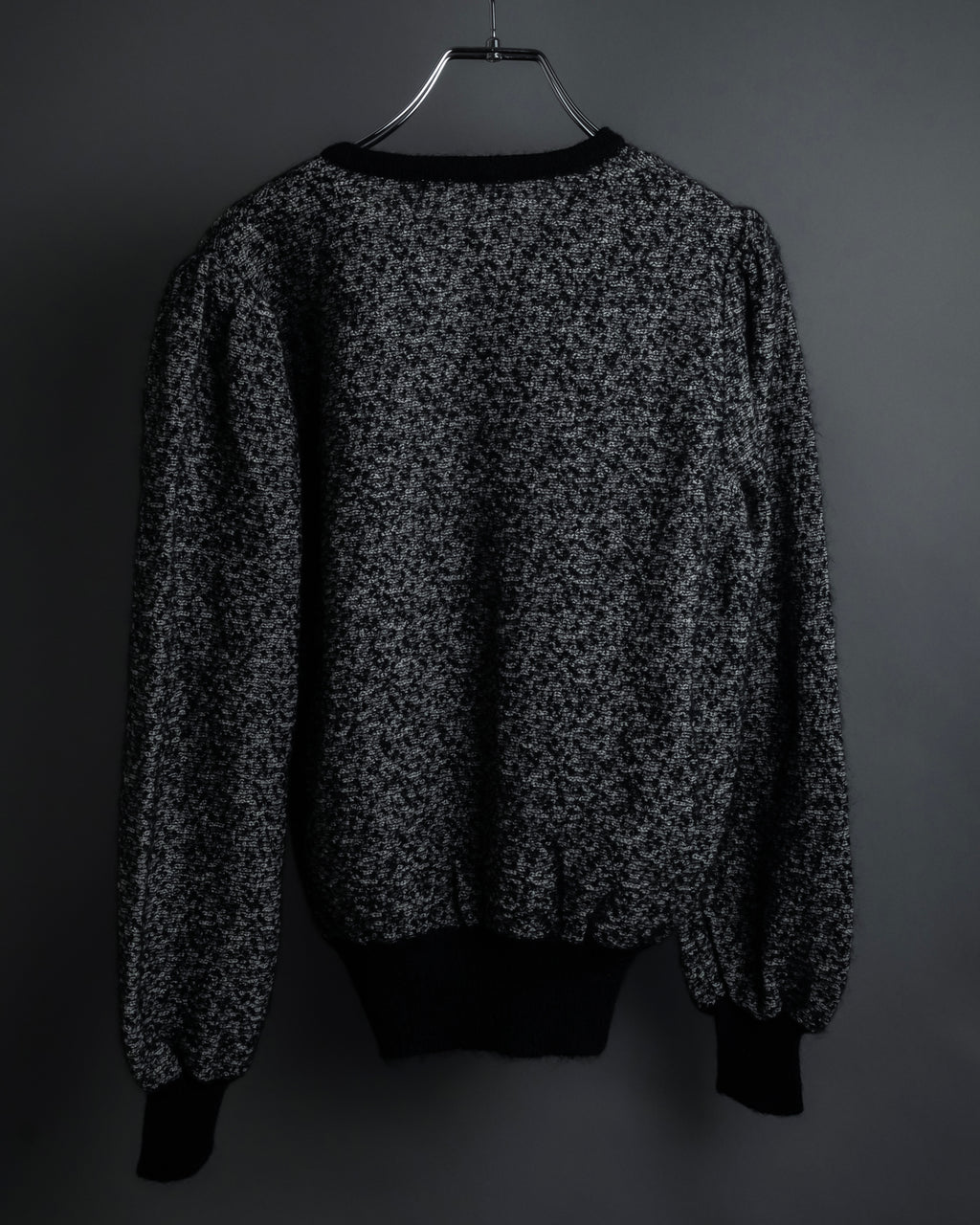 "Christian Dior PRETA PORTER"
Ribbon design mixed yarn knit pullover