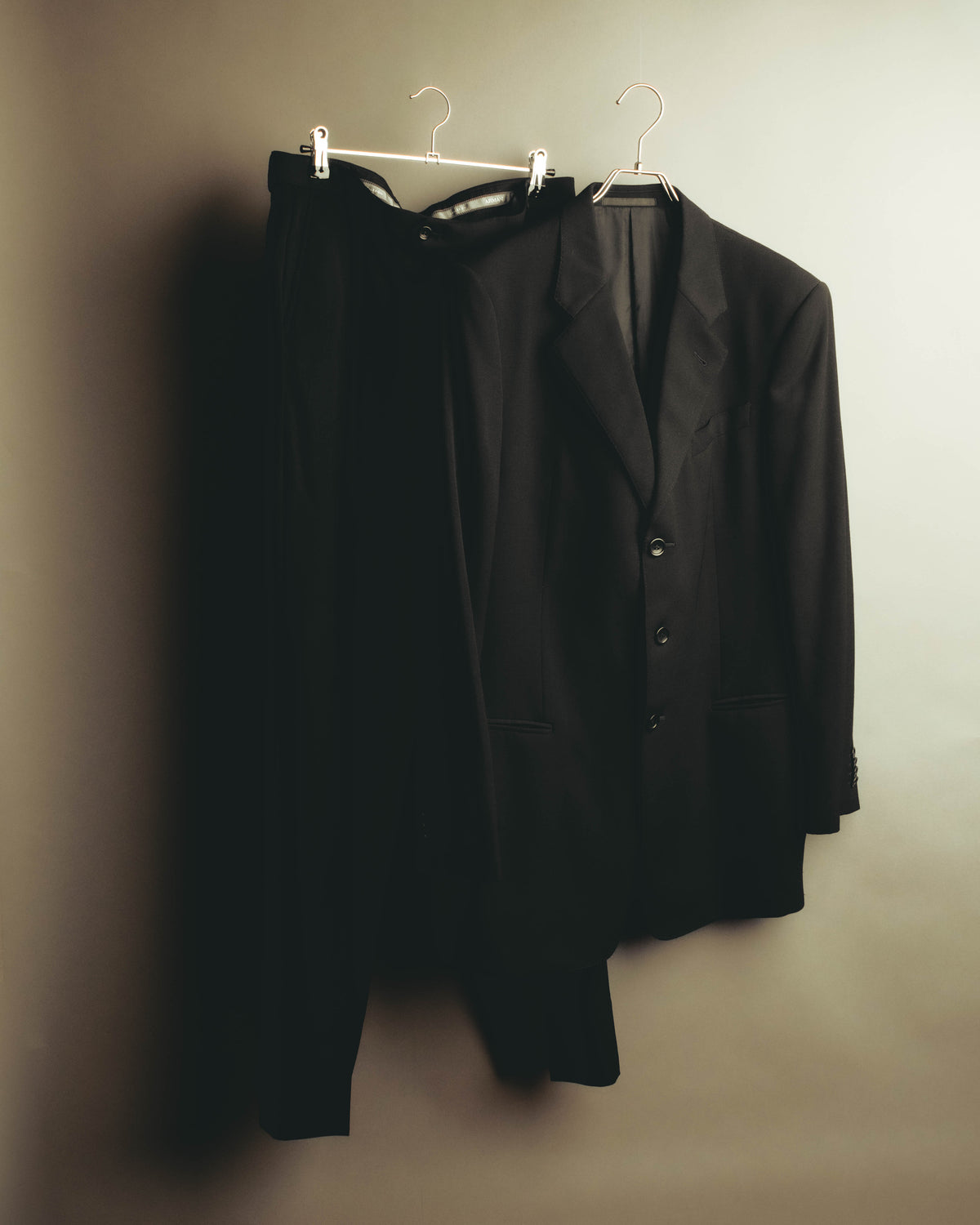 "ARMANI COLLEZIONI" 00's Classically tailored two-piece suit