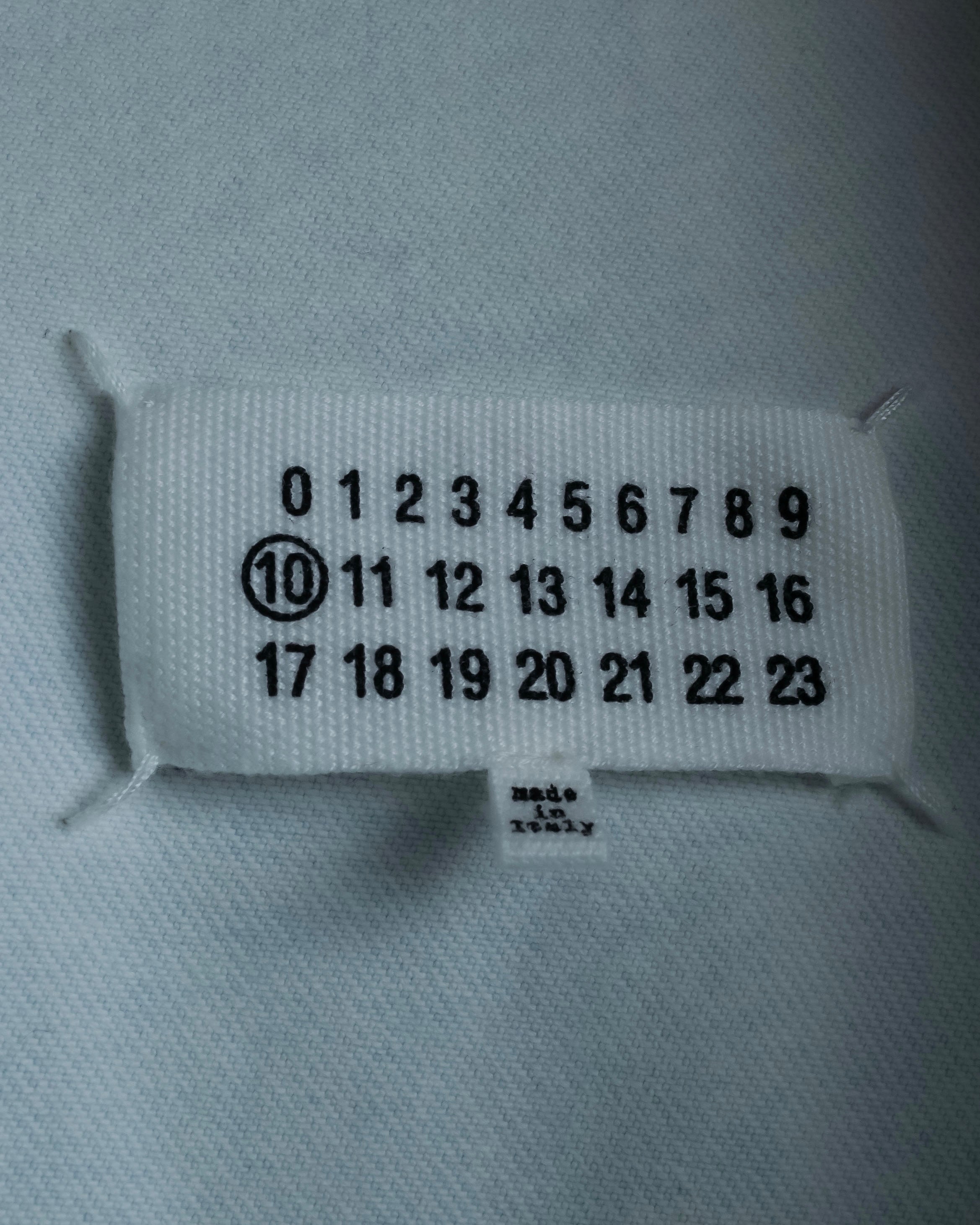 "MAISON MARGIELA" 20SS Washed pale blue denim jacket