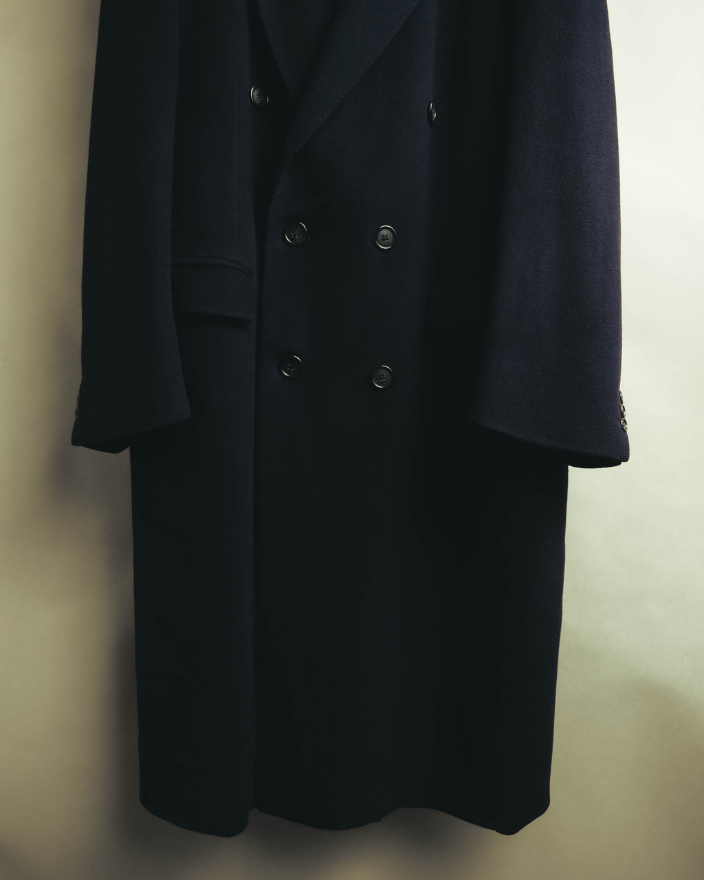 “Burberrys” 80’s-90’s Oversized double-breasted cashmere chester coat