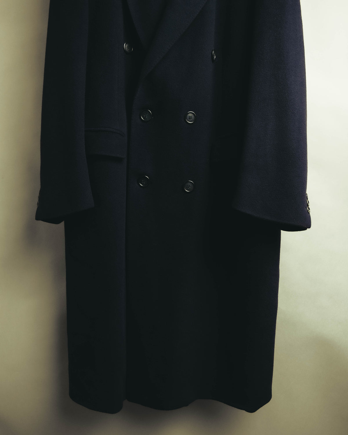“Burberrys” 80’s-90’s Oversized double-breasted cashmere chester coat