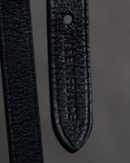 “HERMES“ 90’s Stirrup motif double tour bracelet