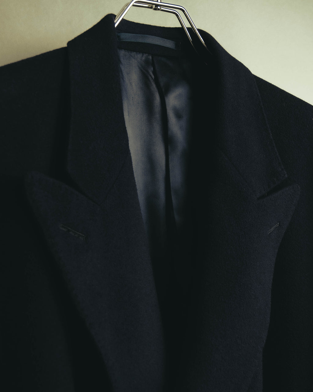 “Burberrys” 80’s-90’s Oversized double-breasted cashmere chester coat