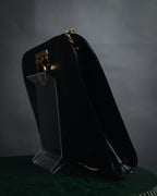 "Salvatore Ferragamo" 90’s Iconic gancini chain shoulder bag