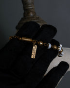 "BALENCIAGA" Leaf motif bijou santoire necklace