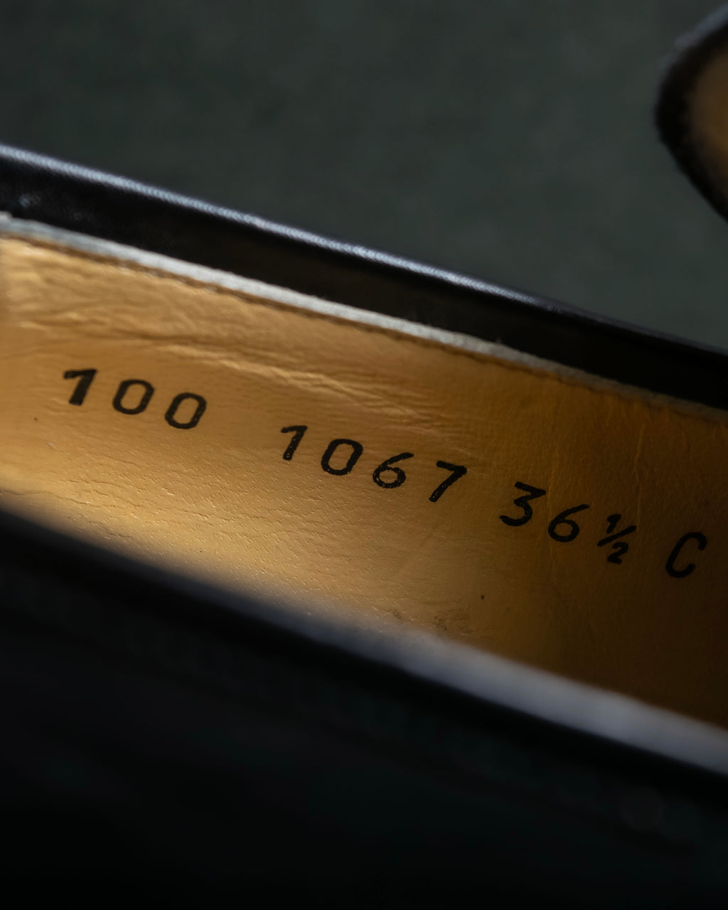 "GUCCI" Horsebit motif square toe heeled loafers