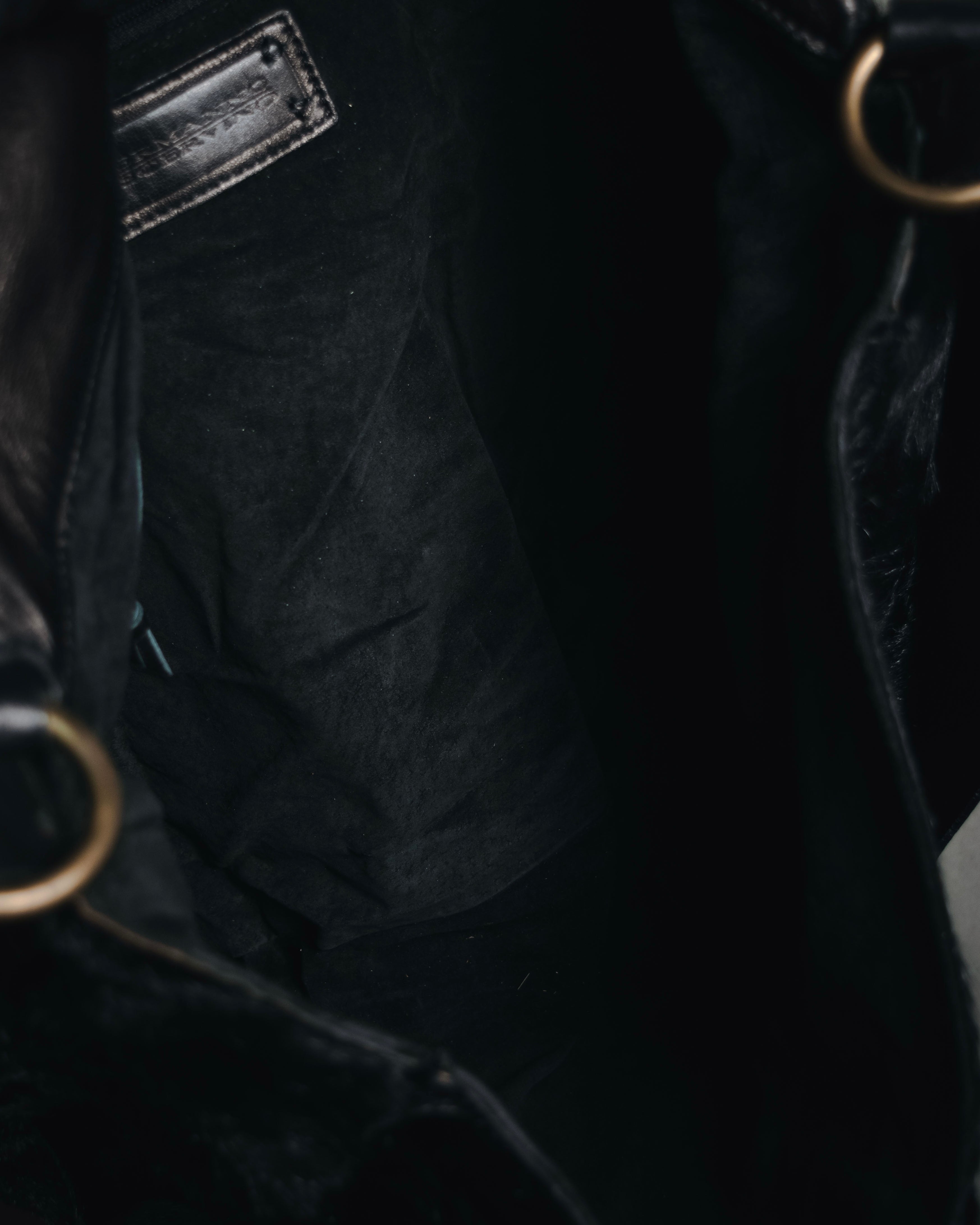 "Ermanno Scervino" 08’s-15’s Fur turquoise charm bag