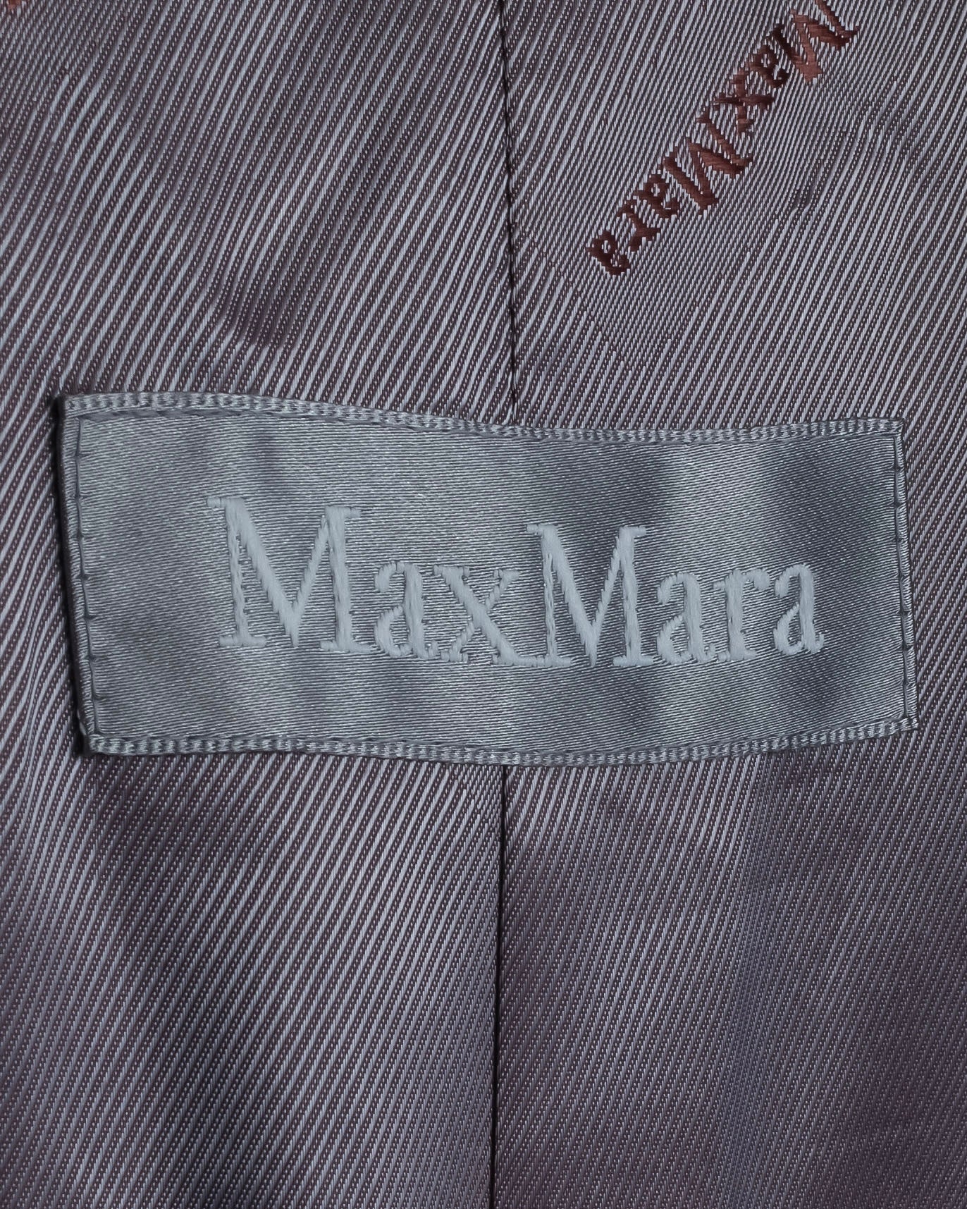 "Max Mara" Double-breasted 2way collar maxi length coat