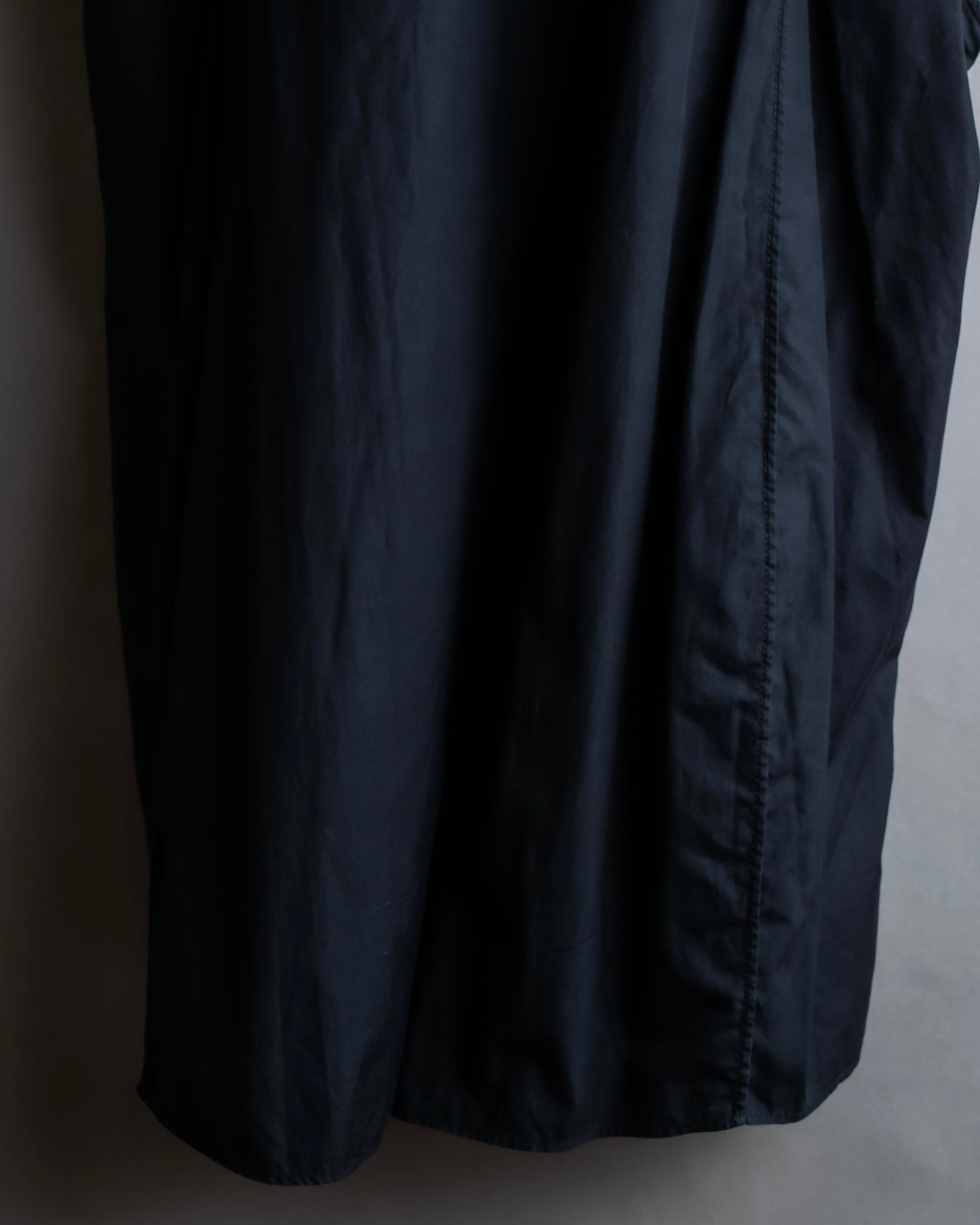 "MAISON MARGIELA" 13SS Panel design sleeveless black shirt