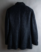 "DOLCE & GABBANA" Lightly brushed shaped tailored jacket