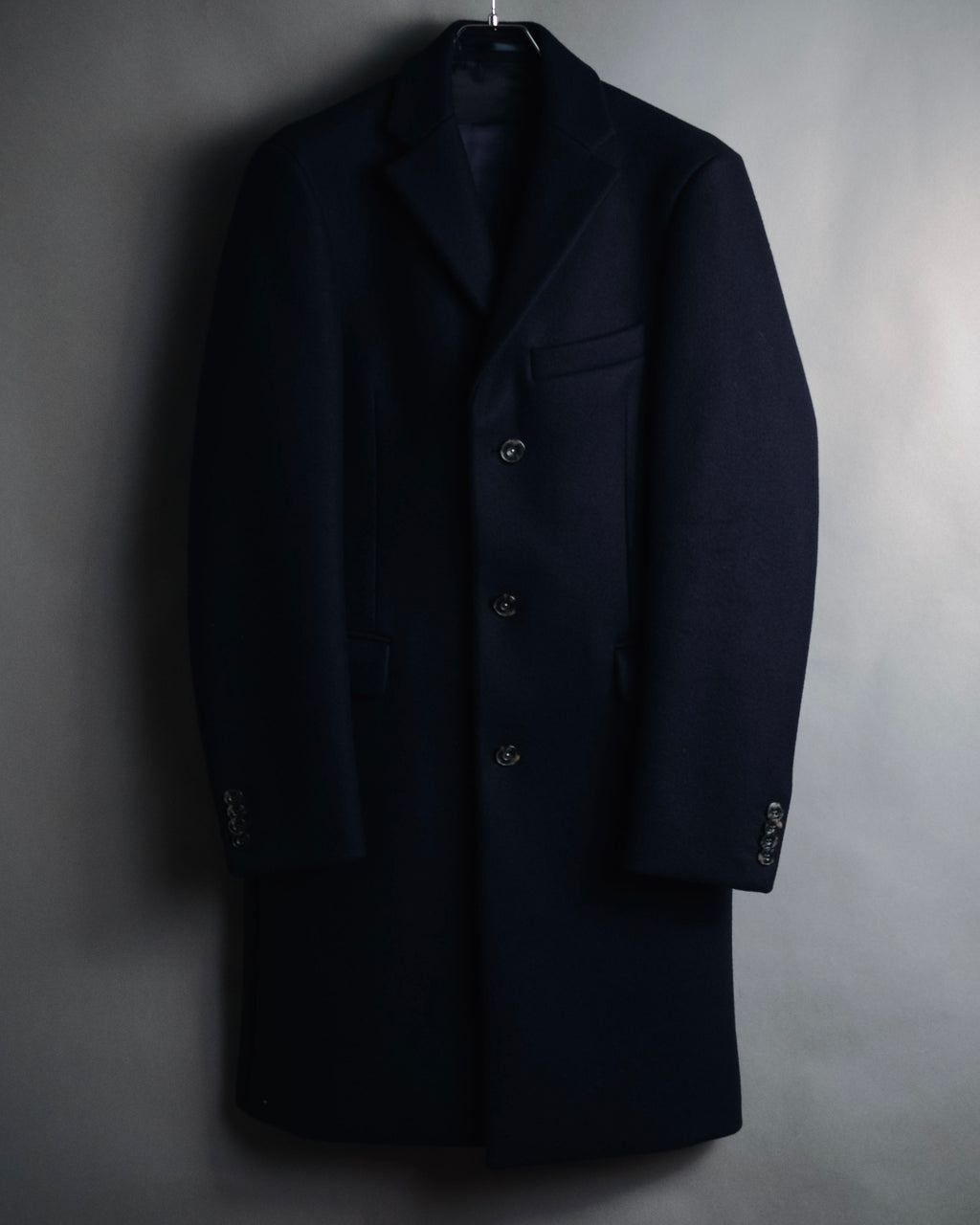 "Acne Studios" 2016-20’s rigid wool melton chester coat