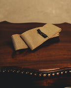“COMME des GARÇONS HOMME”
80’s-90’s open-knit square-end necktie
