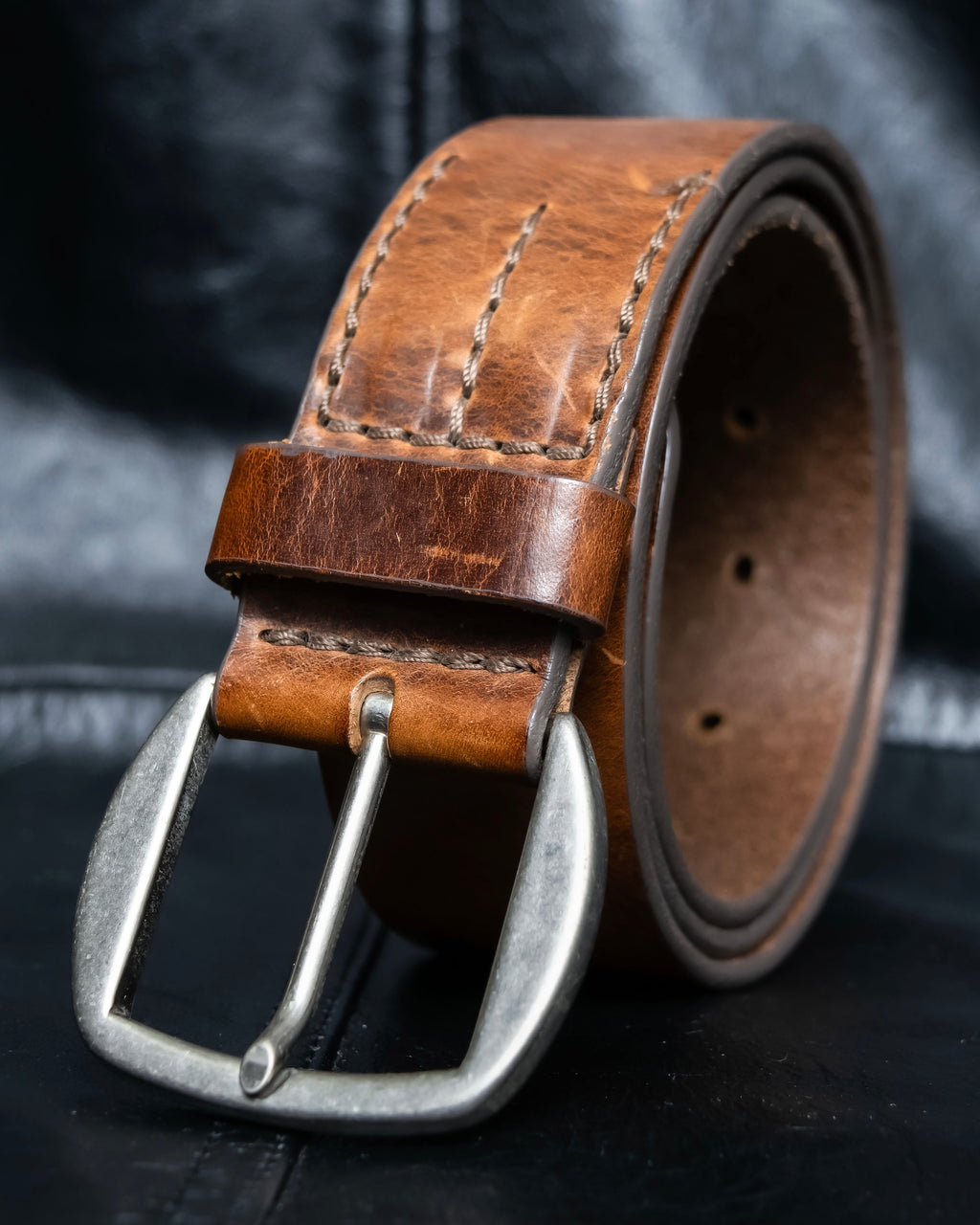 “Maison Margiela” Vera Pelle leather belt