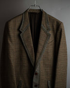 "PAUL SMITH" Flaming detail glen plaid set up