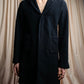 "COMME des GARCONS" Hook design wool blend chesterfield coat