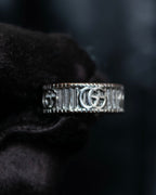 "GUCCI" GG marmont silver 925 ring