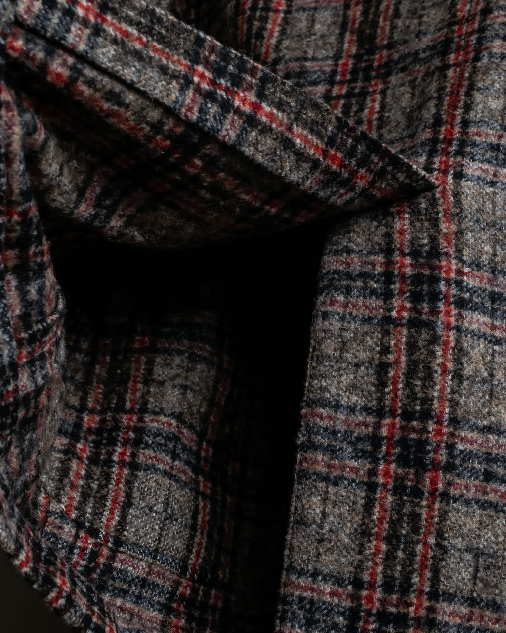 "Ernesto" Multicolor checked tailored jacket