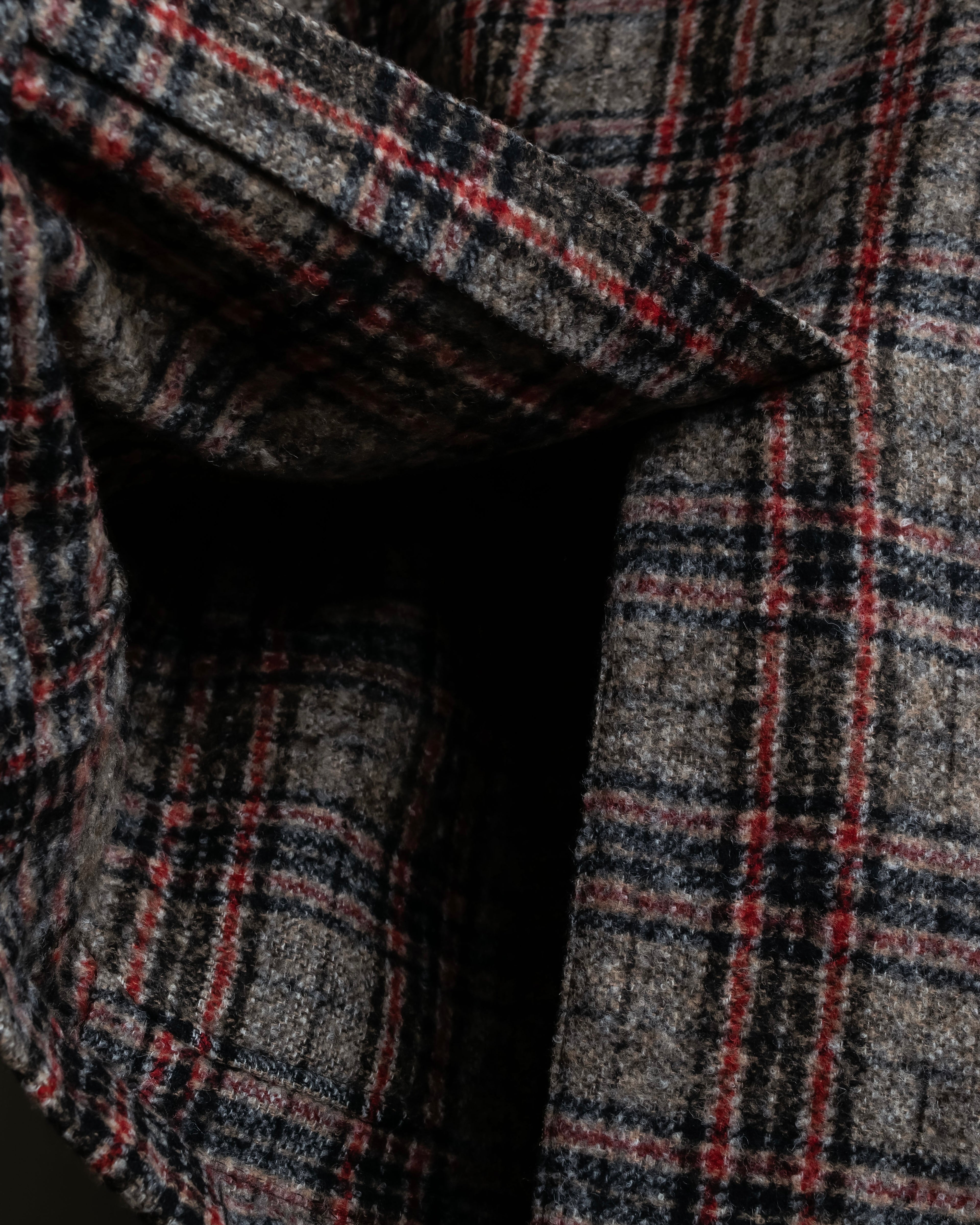 "Ernesto" Multicolor checked tailored jacket