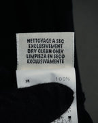 –SPECIAL– "HERMES" 00’s Sheer botanical lace cotton pullover