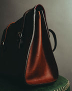 "Jean Paul Gaultier" 90's-00's Structured leather shoulder bag