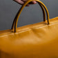 "LOEWE" Horizontal design vivid yellow color amazona bag