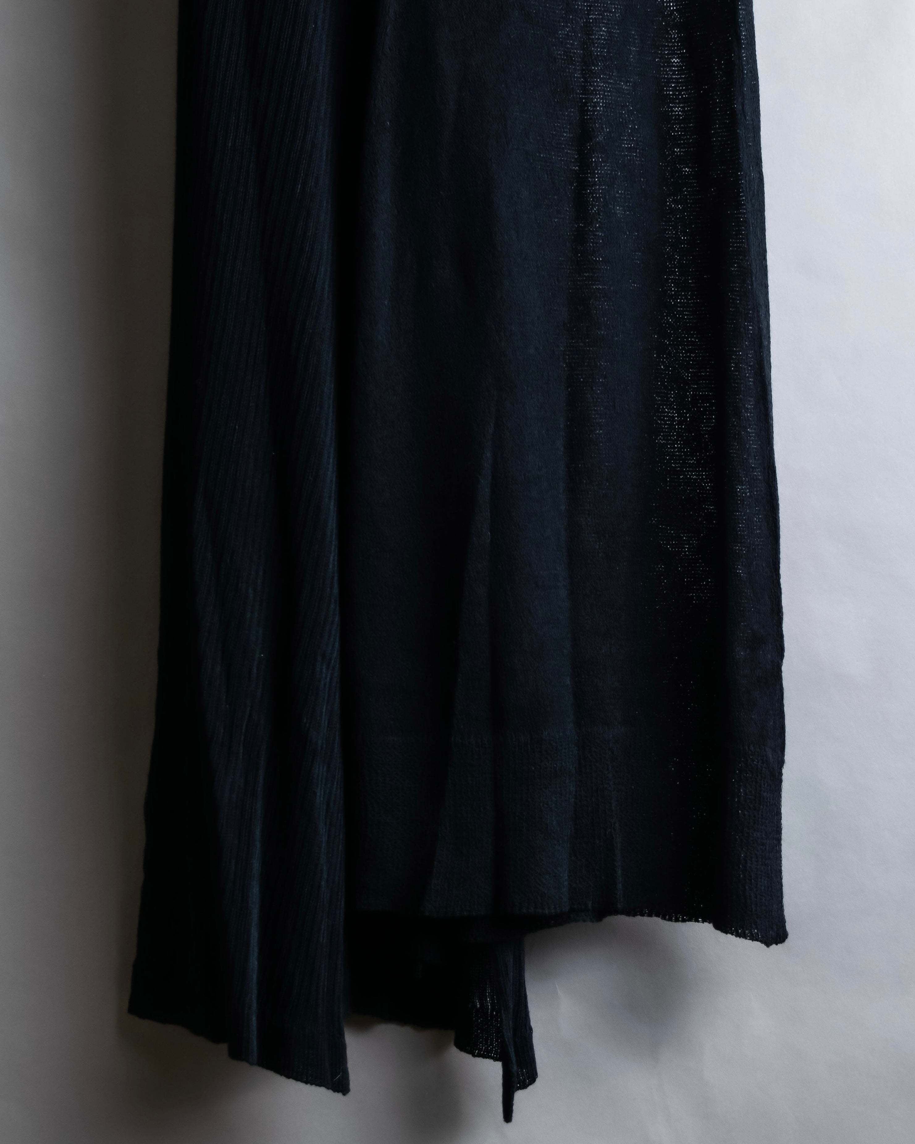 "YOHJI YAMAMOTO FEMME" 13SS Belted sleeveless long dress