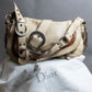 "Christian Dior" Gaucho saddle one shoulder leather bag