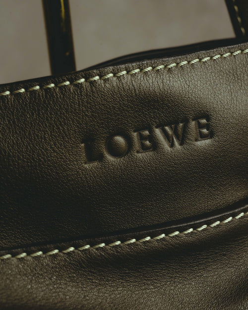 "LOEWE" 00's Slouchy leather shoulder bag