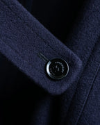 "BURBERRY BRIT" Double breasted wool melton pea coat