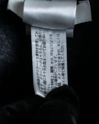 "Chloe" Gathered waist round collar coat