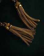 –SPECIAL– “SONIA RYKIEL” 80’s-90’s Tassel lariat chain necklace