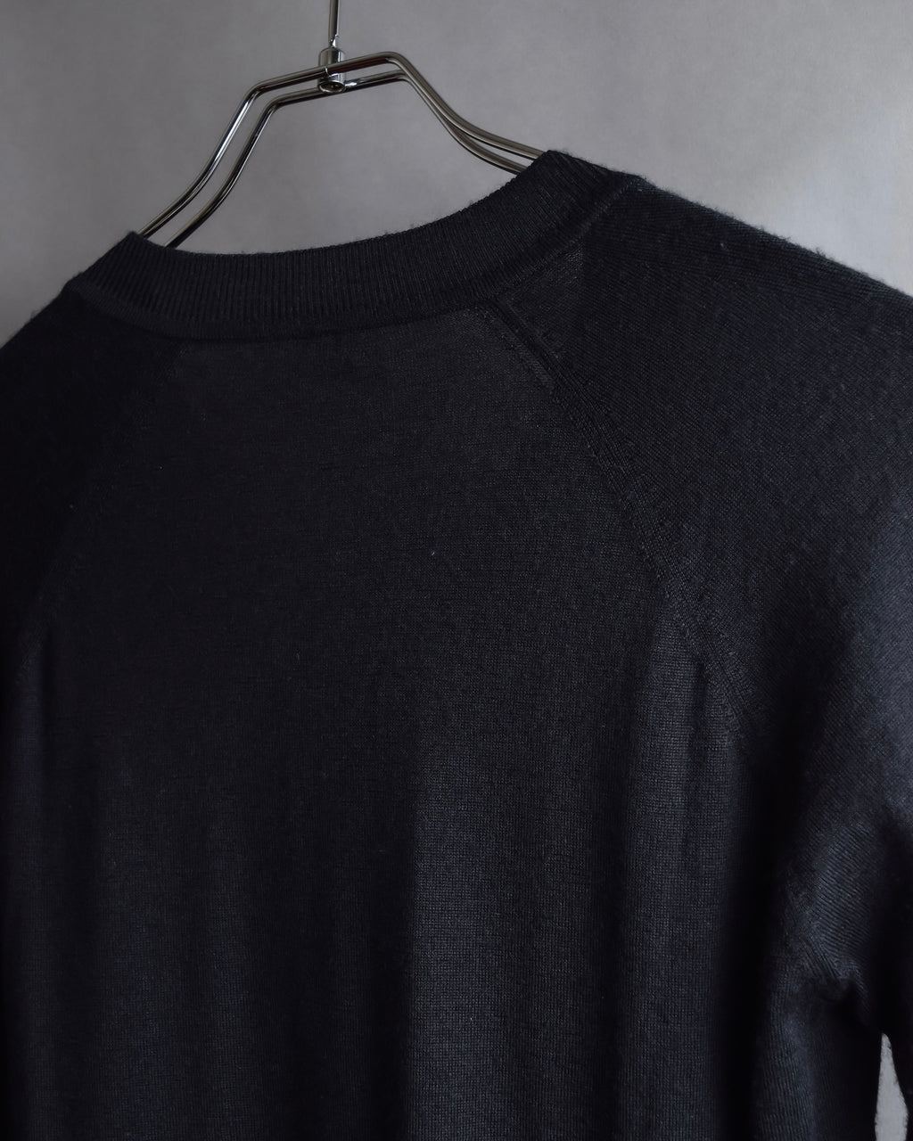 "HERMES" Cashmere silk blend V-neck knit