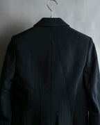 "PRADA" Waist shaped zipper jacket
