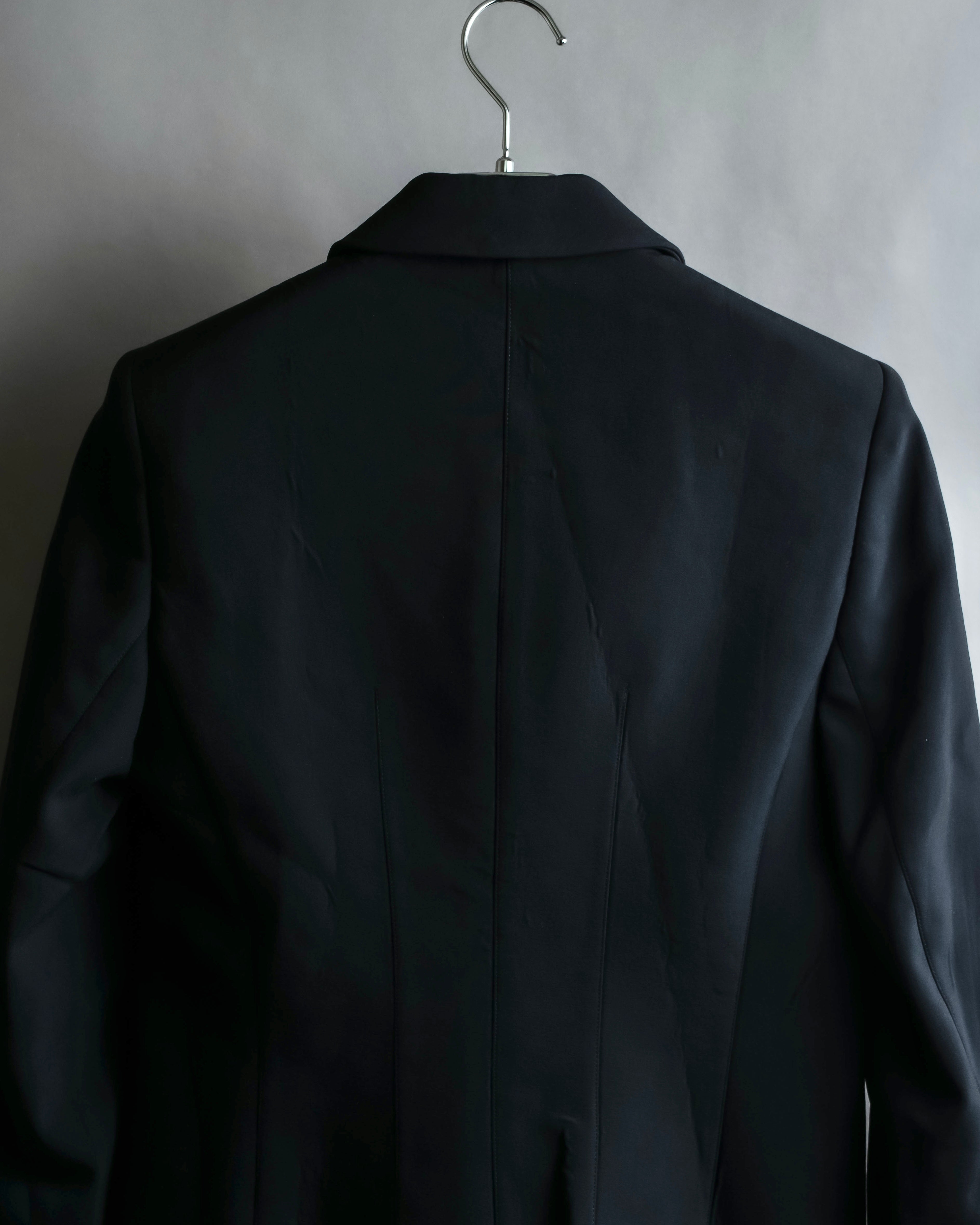 "PRADA" Waist shaped zipper jacket
