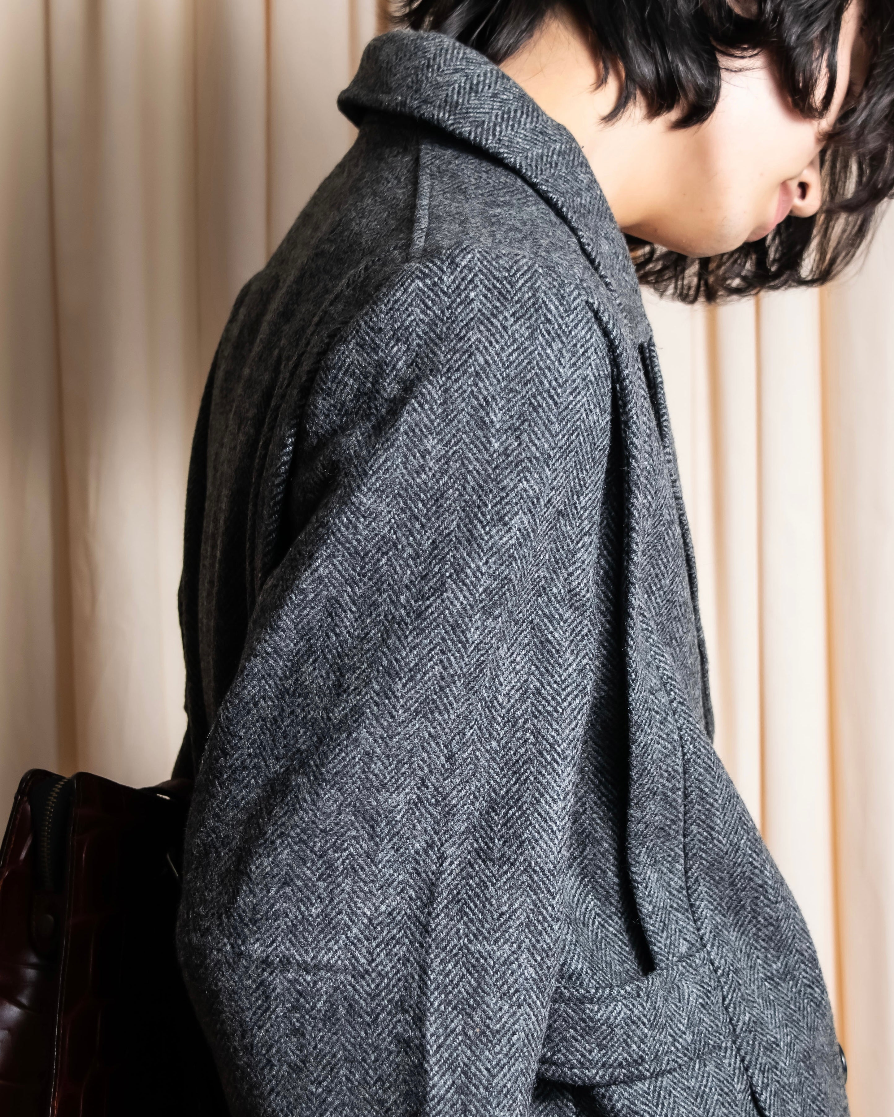 “Judi Rich” Beautiful tweed double breasted coat