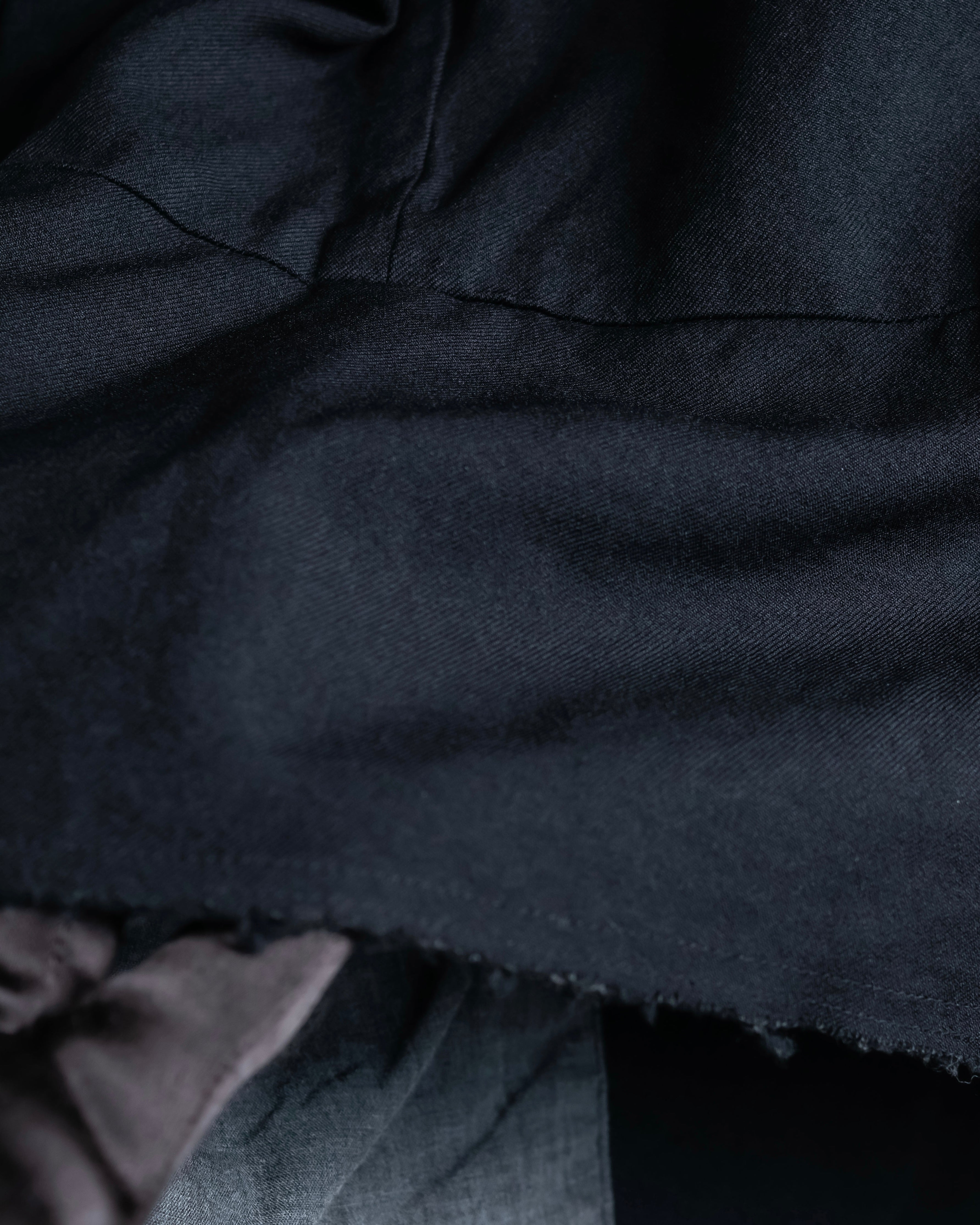 "COMME des GARCONS
COMME des GARCONS" 6 button detail raw edge jacket