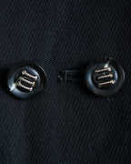 "LUIVALTA" Double breasted long dress and pleated skirt two piece